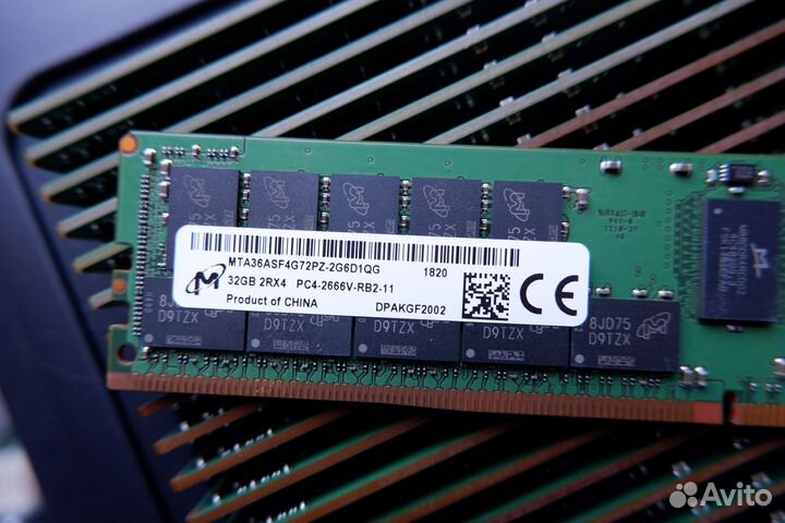 32Gb DDR4 2666V REG HP 840758-091 Серверная память