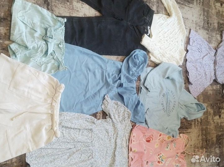 Детская одежда для девочек пакетом 152см