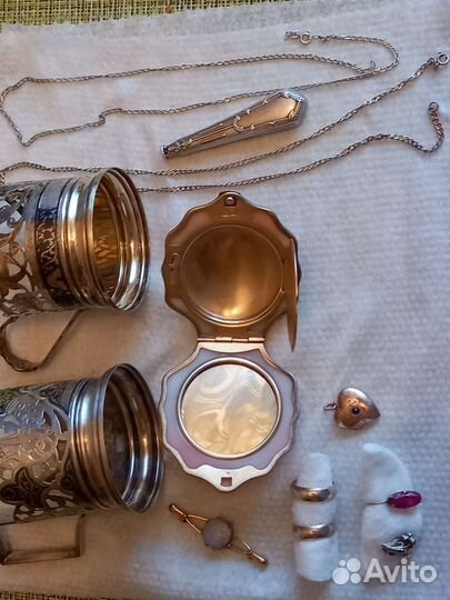 Винтажное серебро из СССР