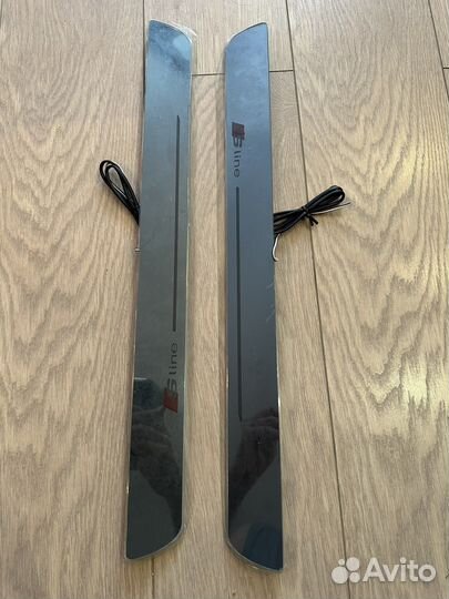 Накладки на порог audi s line