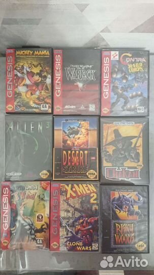 Картриджи Sega Mega Drive/Genesis; snes; Dendy