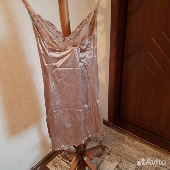 Женский халатик шелковый