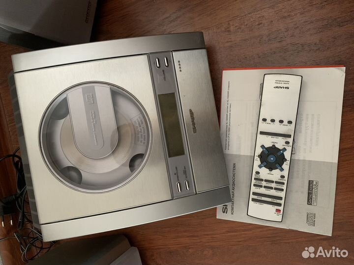 Компактная аудиосистема sharp