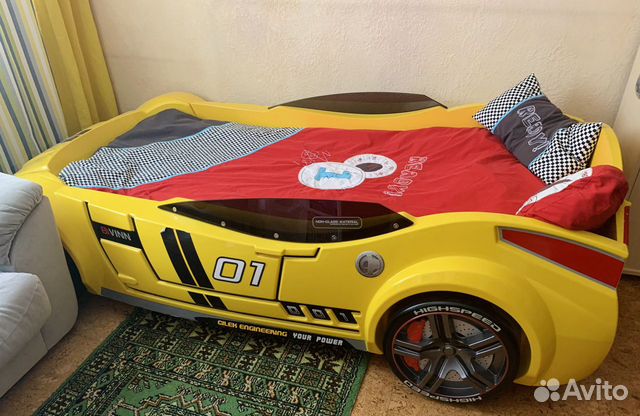 Детская кровать машина cilek