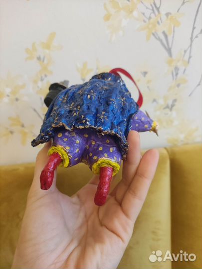 Ватные елочные игрушки Цирк