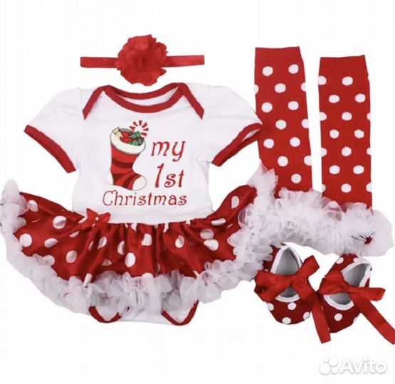 Костюм - боди для нового года, на 1 год