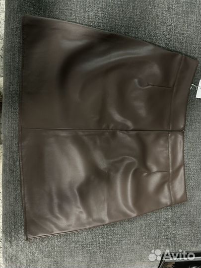 Юбка из экокожи размер 48