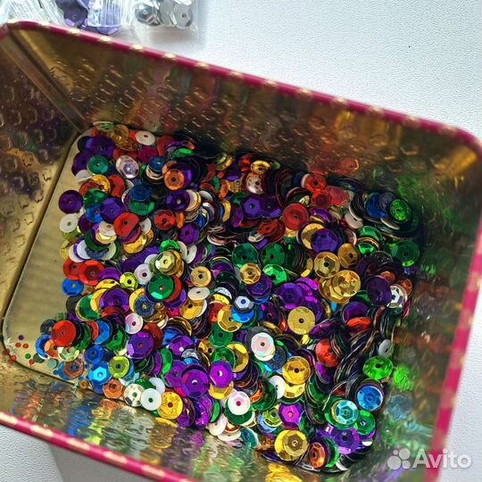 Стразы пайетки материалы для творчества