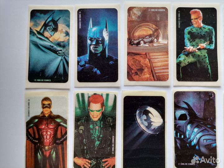 Наклейки 90х. Бетмен