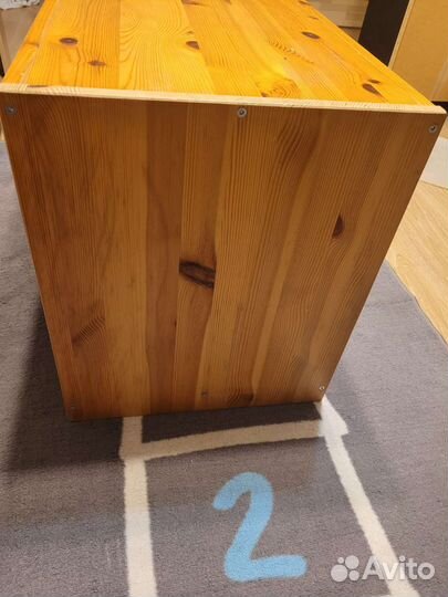 Стеллаж trofast IKEA для игрушек деревянный