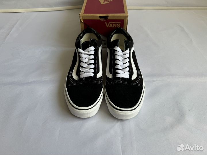 Кеды Vans Old Skool Black White Оригинал