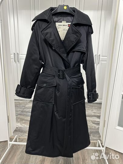 Пуховик тренч Zara srpls