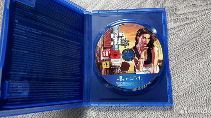 Gta 5 ps4 диск