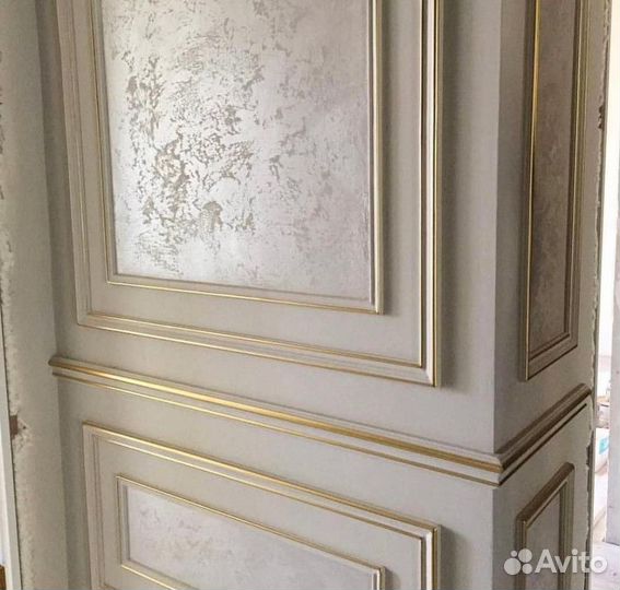 Изделия из гипса, рамки и уголки с молдингами