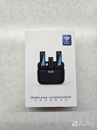 Микрофон петличный беспроводной для Android и iPho