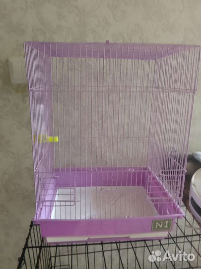 Клетка для птиц,мало б/у