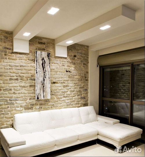 Кирпич гипсовый декоративный