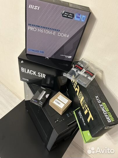 Игровой компьютер i3 12100f gtx 1660super