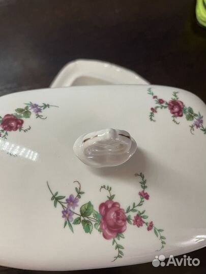 Масленка фарфор Chodziez