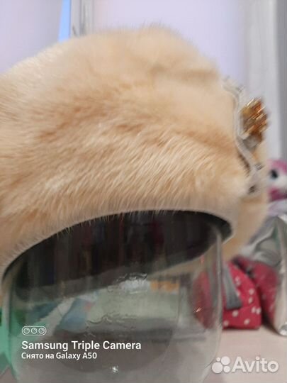 Берет женский норковый