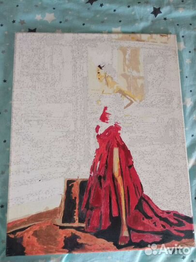 Картины по номерам раскрашенная