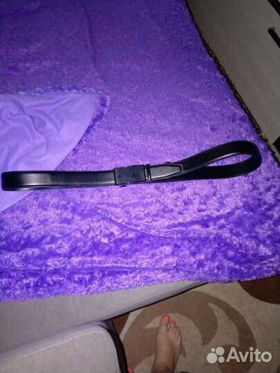 Мужской кожаный ремень