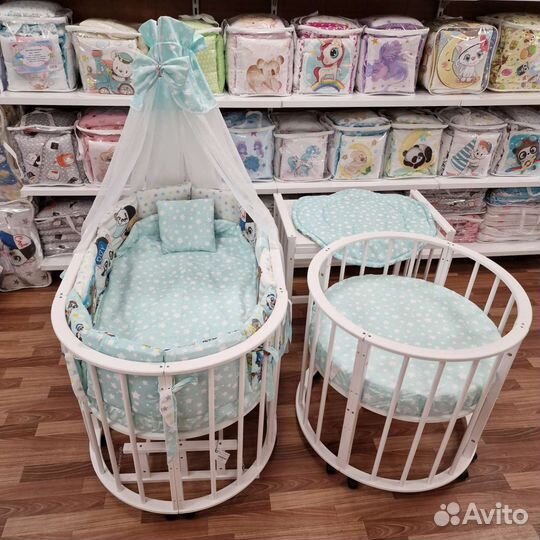 Бортики постельное белье в кроватку