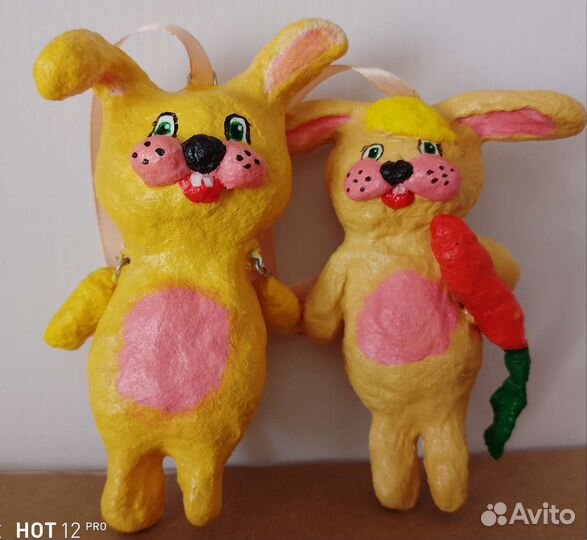 Ватные игрушки