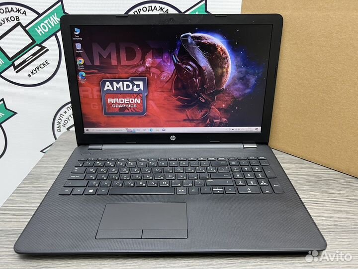 Тонкий HP 5 ядер AMD A6 6Gb DDR4 Radeon R4 SSD+500