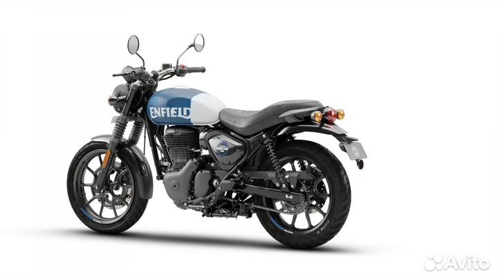 Royal Enfield Hunter 350 Rebel Blue