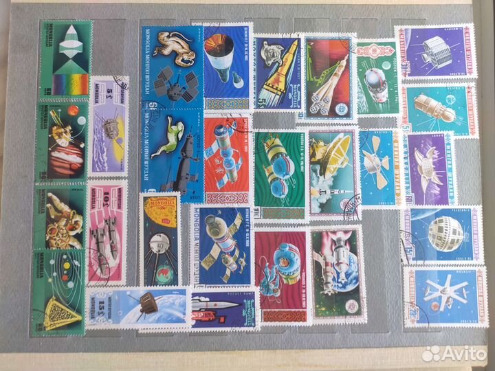 Почтовые маркиМонголии