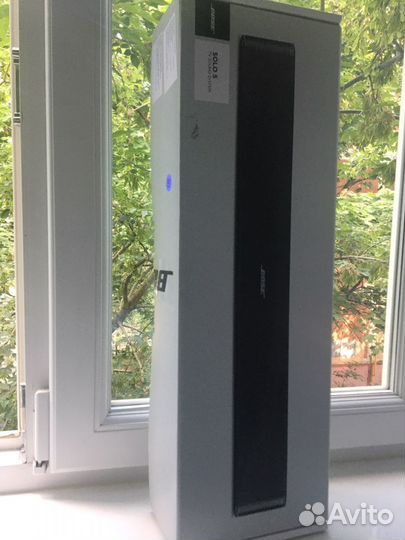 Коробка от саундбара Bose Solo 5 tv