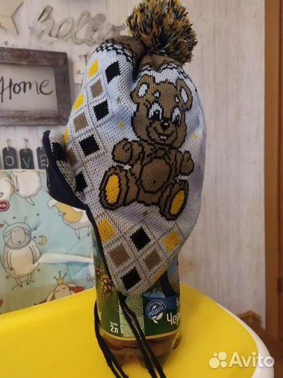 Шапка детская теплая