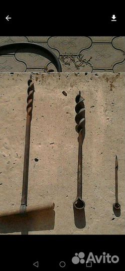 Буры по дереву старинные СССР