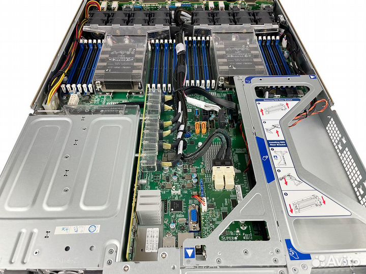 Сервер Supermicro 1029U-TN10RT 2xGold 6230 1024Gb