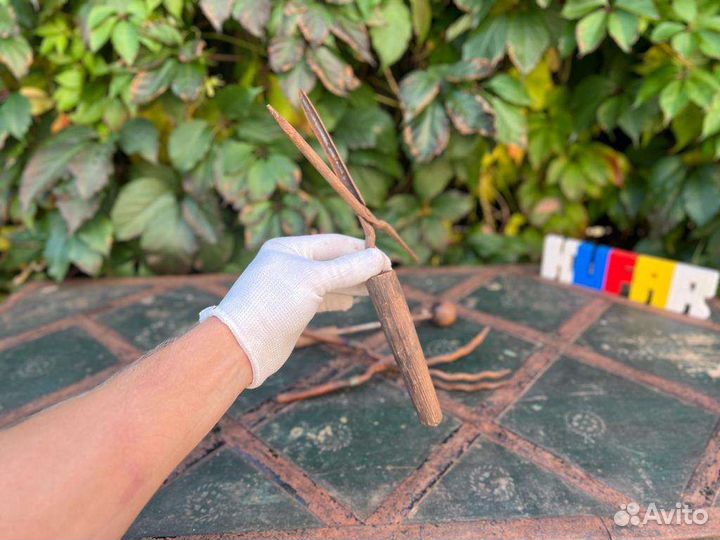 Старинный набор для завивки волос