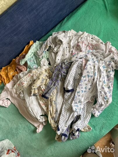Вещи на девочку пакетом 56 62 68