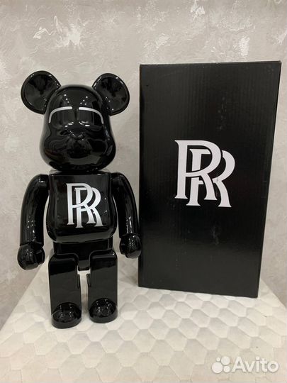 Игрушка Вearbrick 28cm Ролсс Ройс, чёрный