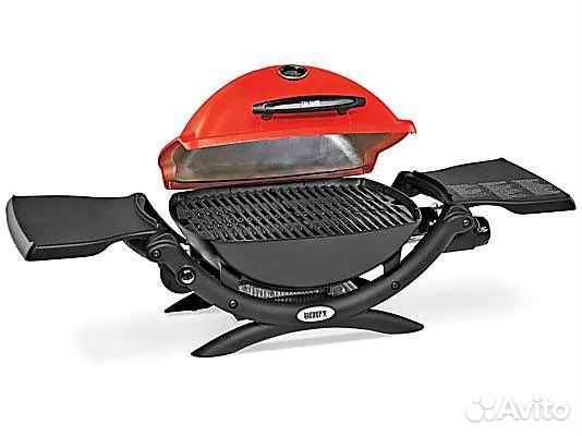 Газовый гриль Q 1200 красный Weber 51040001