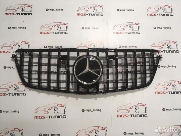 Решетка на Mercedes GL X166 GT С Дистроником