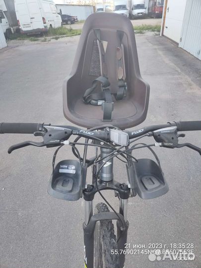 Детское велокресло
