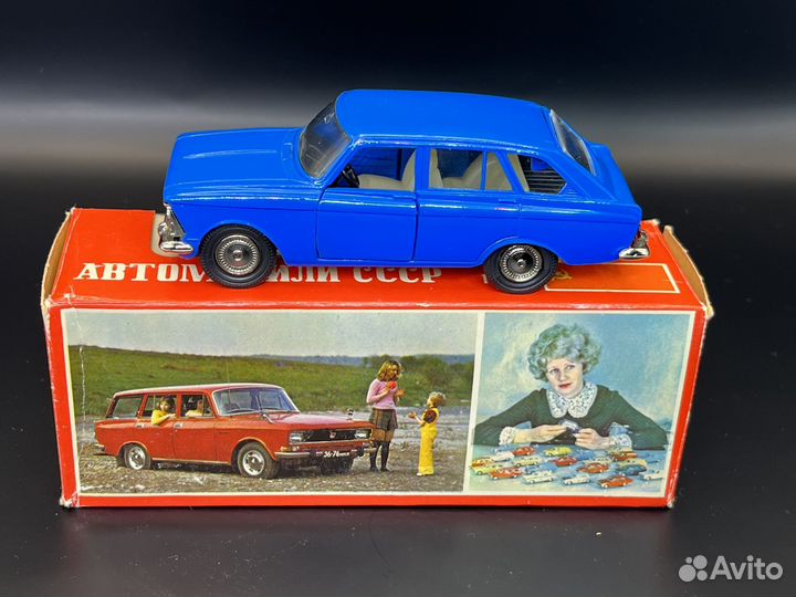 Москвич иж-1500 Комби А12 Синий 1977 год