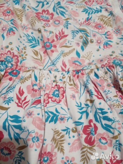 Хлопок платье 5-7 лет