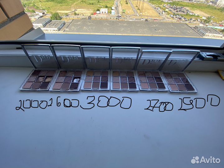 Тени dior backstage 002