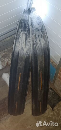 Лыжи для снегохода brp tundra 300 железные