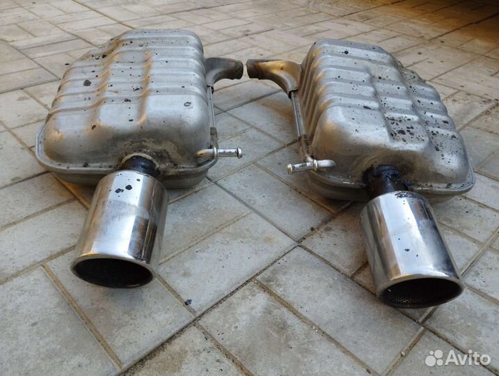 Банки +насадки 100мм audi a4 b6