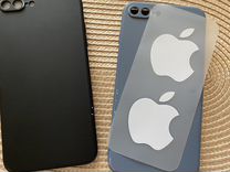 Чехол для кастомизации iPhone 7+ наклейки apple