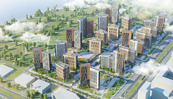 2-к. квартира, 55,4 м², 23/25 эт.