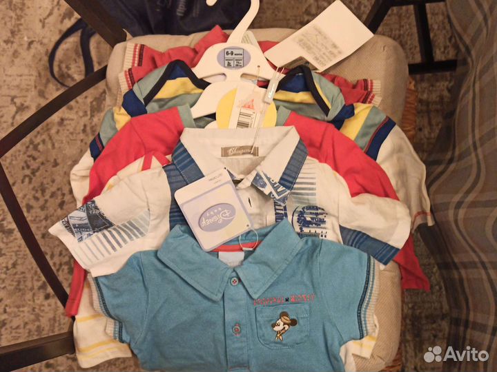 Одежда новая для мальчика размер 5-9 месяцев