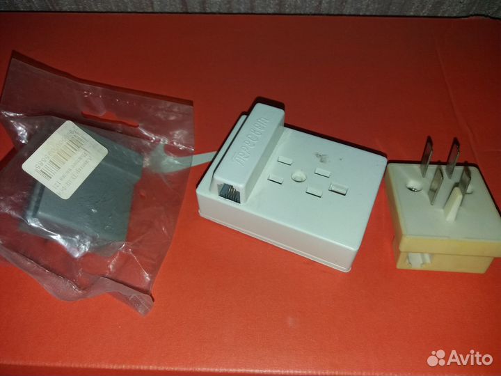 Телефонная розетка с адаптером
